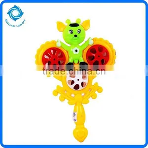 Baby Rattle With 3 Bells Baby Rattle Toys thumbnail-1