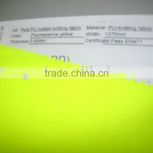 EN471 Hi-Vis PU Coated Polyester Fabric thumbnail-1