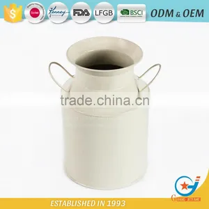 Garden Iron Powder Coating White Jug the Bottle Water Jug in Garden thumbnail-1