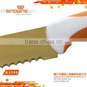 A3390 New Design 5pcs Colorful Titanium Blade 5pcs Stainless Steel Knife Set thumbnail-3