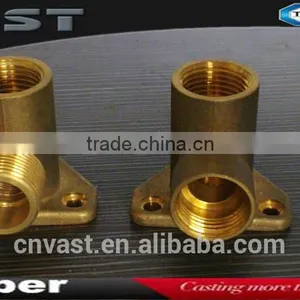 Brass 90 Degrees Joint/connector/fittings,90 Degree Elbow Copper Fitting, Floor Mounting thumbnail-1