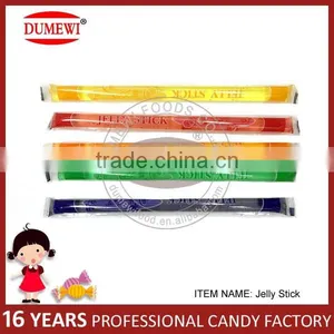Sweet Tasted Fruit Flavor Jelly Stick in PVC Jar thumbnail-1