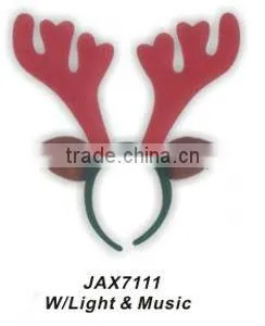 Reindeer Antler Headband thumbnail-1