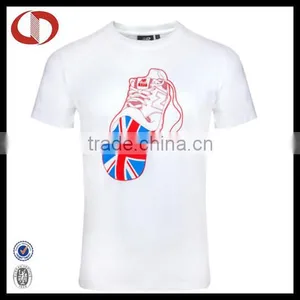 Latest Style White Printed Breathable Man Shirt thumbnail-1