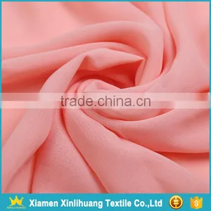 Wholesale High Quality Beautiful Multi Color 100% Pure Polyester Plain Chiffon Fabric for Dresses thumbnail-1