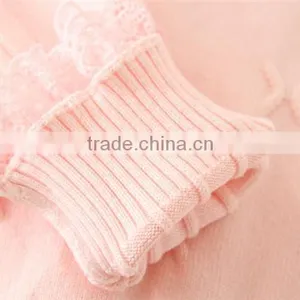 DDP151012 Fall Clothes Cute Black and Pink Kids Pullover Sweater for Girls From Factory thumbnail-5