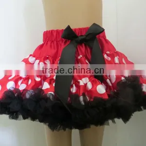 Factory Direct Wholesale New Design Chiffon Pettiskirt With Bow for Girls thumbnail-1