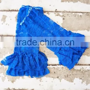 Wholesale High Quality Baby Lace Warmers Aqua Boutique Unisex Baby Clothes Leggings thumbnail-3