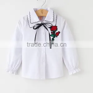 Zm50391b Autumn New Style Kids Clothing Long Sleeve Pure Cotton Lapel Trendy Children Shirt thumbnail-2