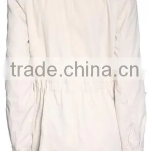 2014-2015 Long Winter White Coat Women's Winter Warm Long Coat Jacket thumbnail-5
