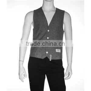 2014 - 2015 Sleeveless Denim Vest thumbnail-3