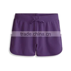 Bulk China Manufacturer French Terry Sport Wholesale Blank Board Women Shorts thumbnail-4