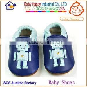 Baby Slippers Soft Leather Baby Shoes thumbnail-1