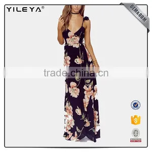 2017 Deep-V Sexy Backless Lady Dress thumbnail-1