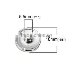 18mm Glass Fit Snap Button Bracelets Round Silver Tone At Random Cat Pattern thumbnail-2