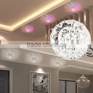 Exquisite 3W LED Modern Crystal Ceiling Light Fixture Lamp Lighting thumbnail-2