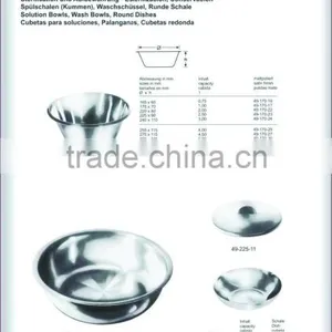Solution Bowls, Wash Bowls Round Dishes thumbnail-1