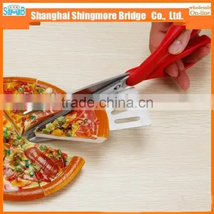China Pizza Tools Manufacturer Hot Sale Stainless Steel Pizza Scissors for Party thumbnail-1