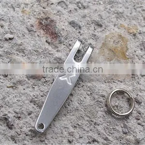 EDC Bag Suspension Clip With Key Ring Carabiner Stainless Steel Outdoor Quicklink Tool thumbnail-4