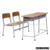 Double Desk and Chair thumbnail-1