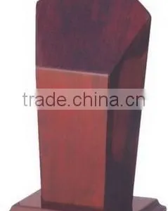 Wholesale Custom High Glossy Finish Blank Wooden Shield Plaque /trophy /awards For Gifts JKC-014 thumbnail-3