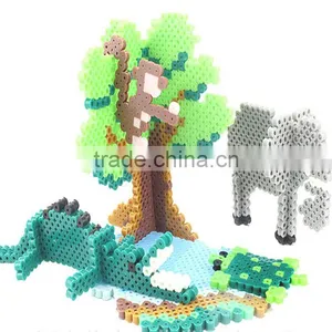 36 Color 5mm Perler Beads 12000pcs Ironing Beads Colorful Fuse Hama Beads Toys for Kids thumbnail-6