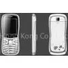 White 4GB Customized Cell Phone, 5500, GSM / GPR 900 / 1800MHz, Camera, Bluetooth, FM, MP3 thumbnail-1