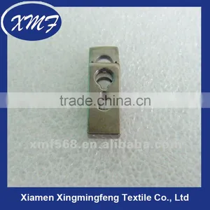 Rectangle Metal Double Holes Spring Cord Stopper thumbnail-1