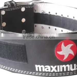 Power Leather Weight Lifting Belt thumbnail-1