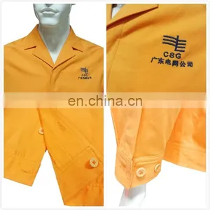 Wholesale Factory OEM Workwear Uniforms Industrial Uniform With Good Quality thumbnail-6