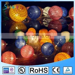 Holiday Lighting Christmas Color Ball String Light Outdoor LED Globe Light thumbnail-1