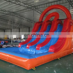 Latest Giant Inflatable Slide Children Toy Cheap Inflatable Air Water Slide for Sale thumbnail-2