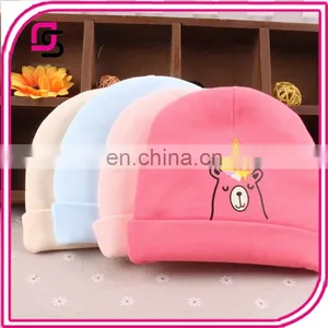 New Cotton Tire Cap Cute Fashion Printed Bear Baby Cap thumbnail-1