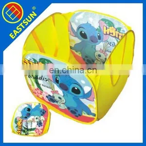 Cute Cartoon Laundry Mesh Basket House Organizer Holder Hamper thumbnail-1
