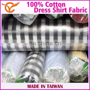 Worldwide Top Brands 100% Cotton Shirt Fabric Stock Lots thumbnail-1