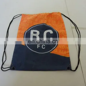 Wholesale Sports Black Drawstring Bag thumbnail-1