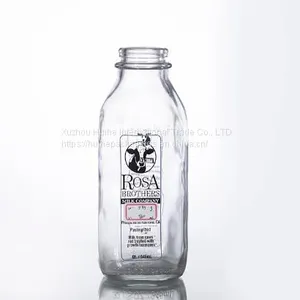 1L Traditional Vintage Milk Bottle thumbnail-1