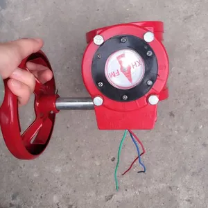 Grooved Type Fire Fighting Water Handle Butterfly Valve thumbnail-2