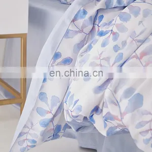 RawHouse Design Tencel 60s 300TC Flower Printing 4 Pcs Bedding Set thumbnail-6