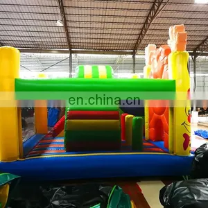 Colorful Inflatable Jumping Castle Party ,Inflatable Blow up Bounce Fun House for Attracting Kids thumbnail-5