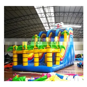 Commercial Forest Theme Kids Outdoor Inflatable Bounce House With Slide On Sale thumbnail-1