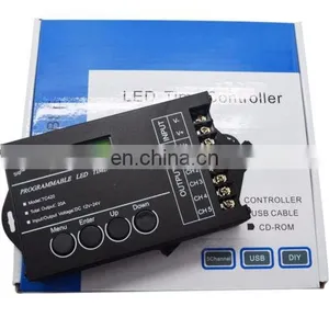 DC12/24V 20A 20A LED RGB Aquarium Controller Strip Timer Dimmer thumbnail-6