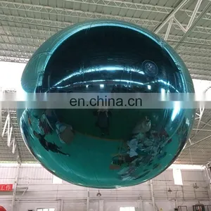 Good Price Colorful PVC Inflatable Reflective Ball Inflatable Christmas Mirror Sphere For Events Advertising Christmas Sale thumbnail-2
