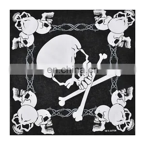 Promotional Popular Handkerchief 100% Cotton Headband Bnadanas Men Women Sports Headbands With Custom Made Logo thumbnail-3