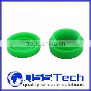 High Quality 7ml Customized Small Ceramic Container With Lid/ Oil Dab Wax Container/ Silicone Wax and Oil Container thumbnail-1