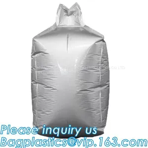 Large Vacuum Aluminum Foil Cubic Packing Machine Bag Big Three Dimension Jumbo Bags 1000kg 1.5 Ton thumbnail-5