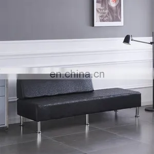New Design Beauty Salon Sofa Furniture Sofa Bench Beauty Salon Waiting Chair For Sale thumbnail-4