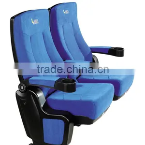 Luxury Folding Cinema Chair/ Theater Chair With Cup Holder HJ815A-E thumbnail-1