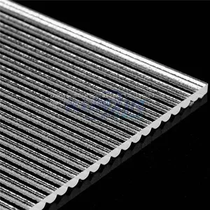 Clear Ribbed Acrylic Sheet JK-TWMS03 thumbnail-1
