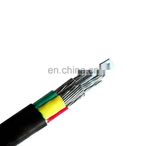 2*1/0+1/0 Mc Aluminum Cable 300v Wire Pvc Insulated Industrial Control Cable thumbnail-1